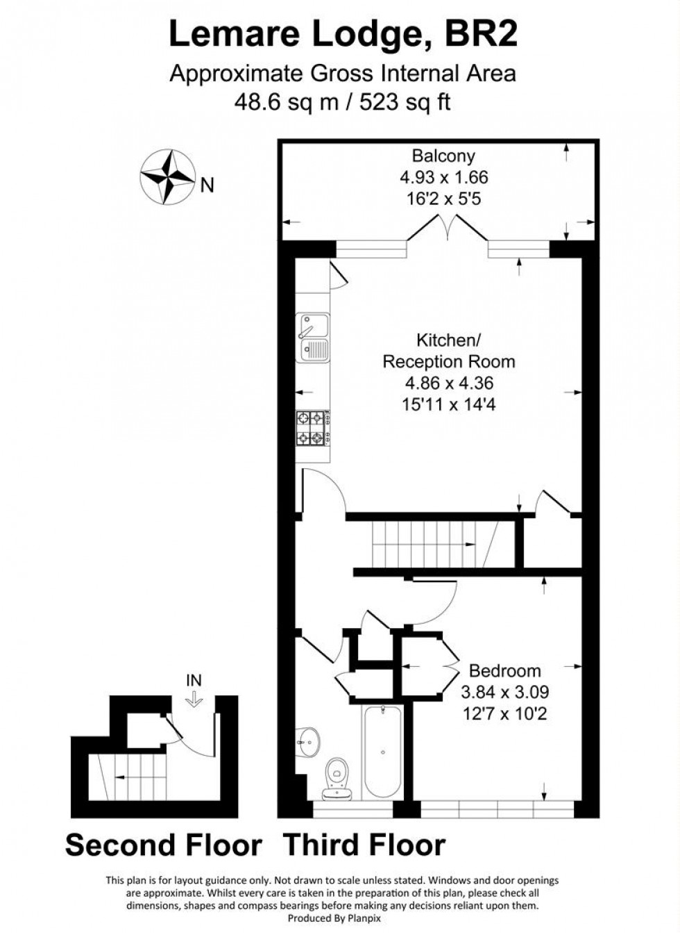 Floorplan for Fair Acres, Bromley