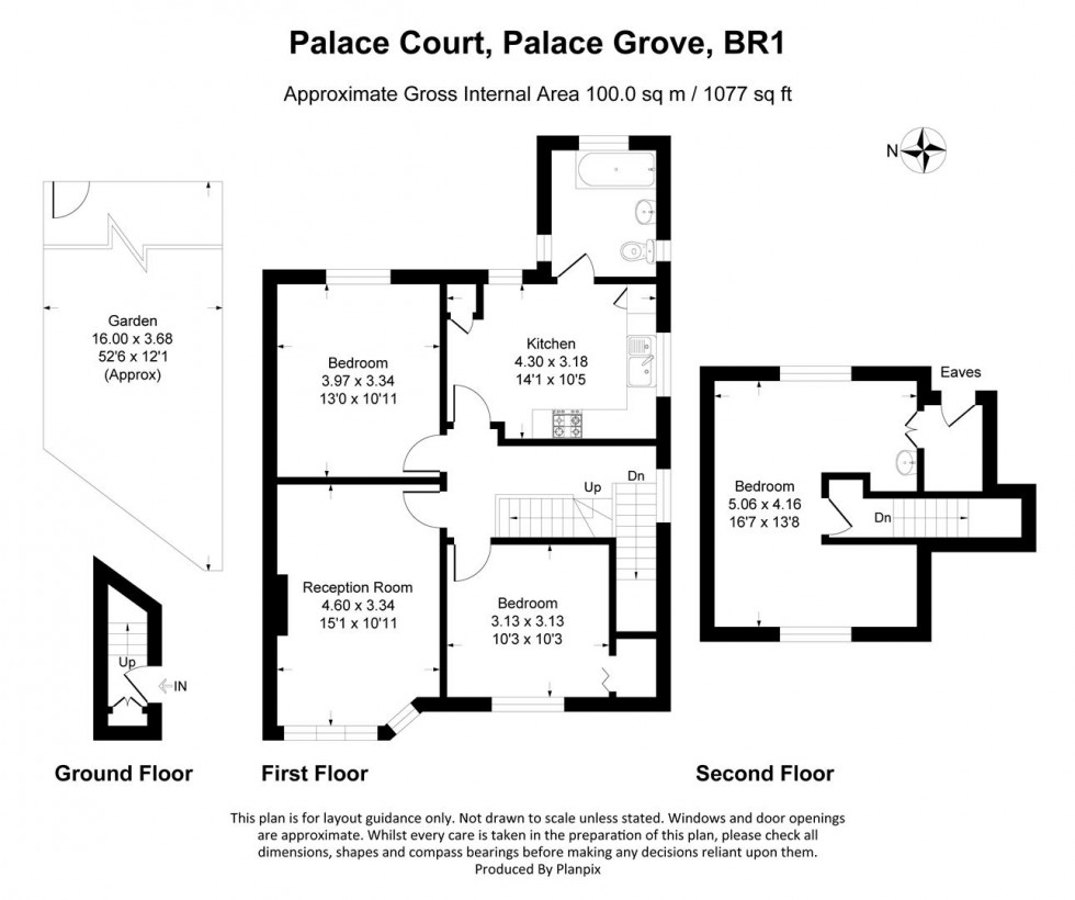 Floorplan for Palace Grove, Bromley