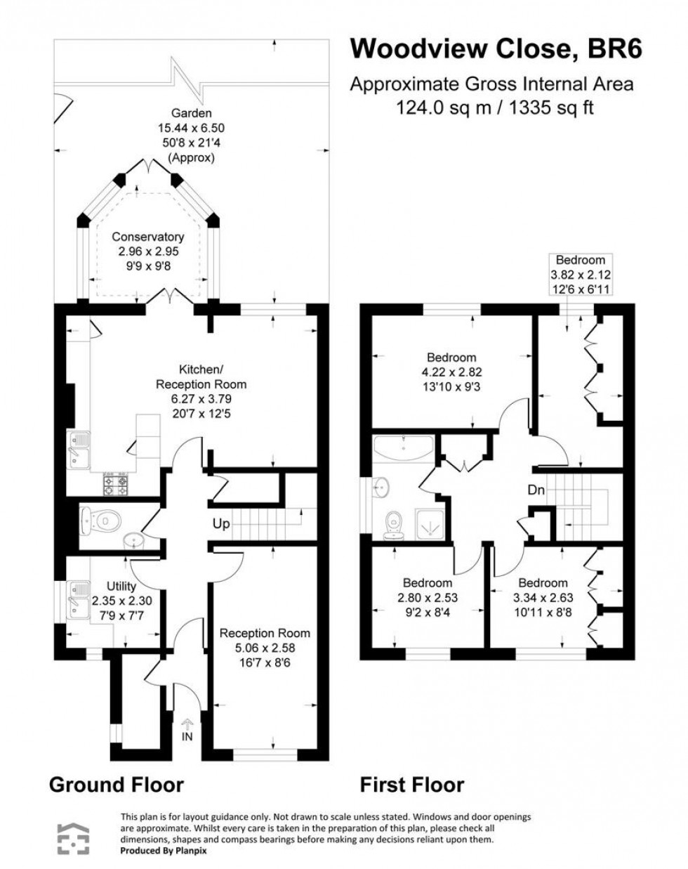 Floorplan for Woodview Close, Orpington