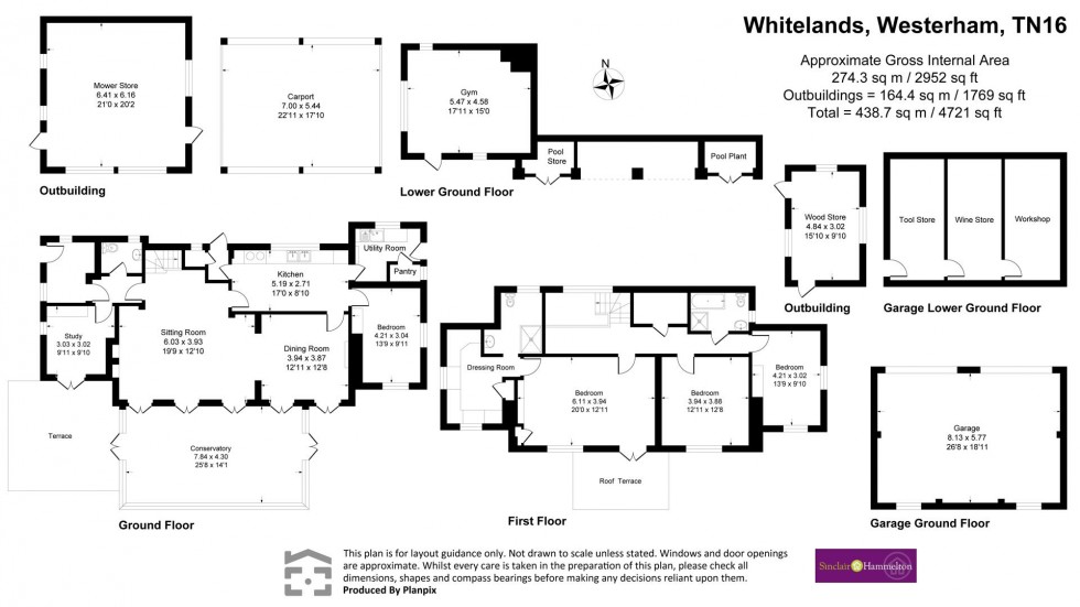Floorplan for The Avenue, Westerham