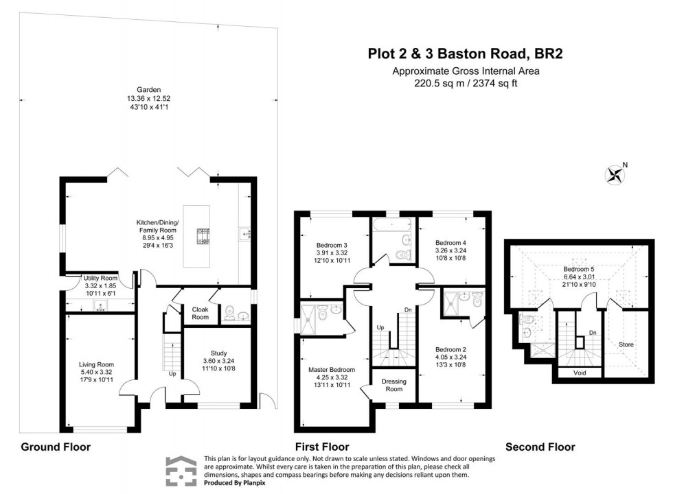 Floorplan for Baston Road, Hayes
