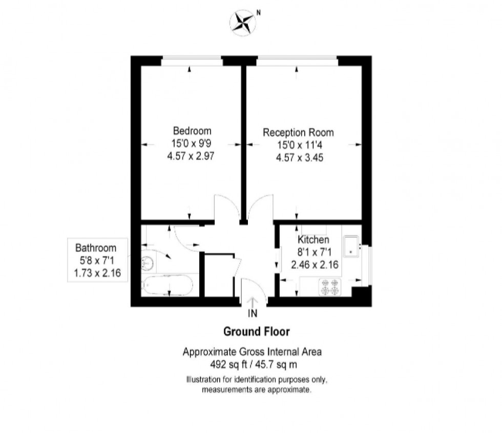 Floorplan for Westmoreland Road, Bromley