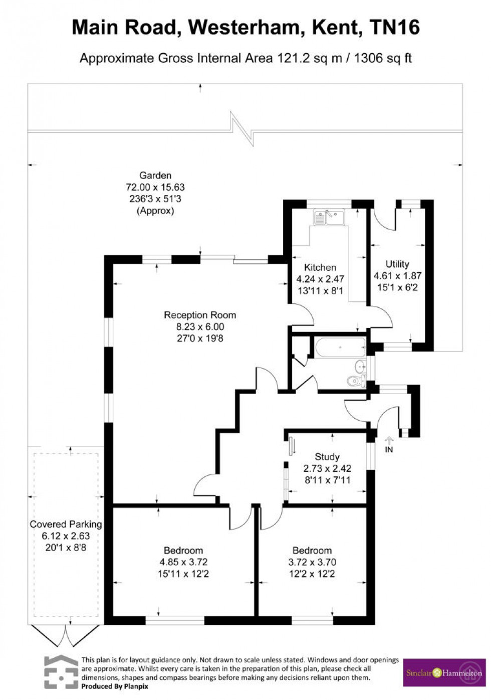 Floorplan for Main Road, Westerham