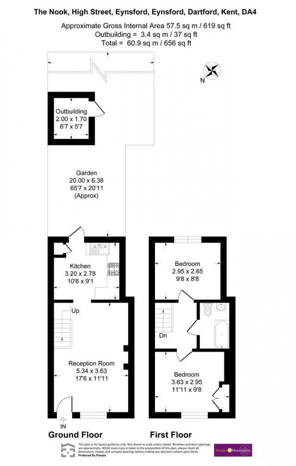 Floorplan for High Street, Eynsford, Dartford