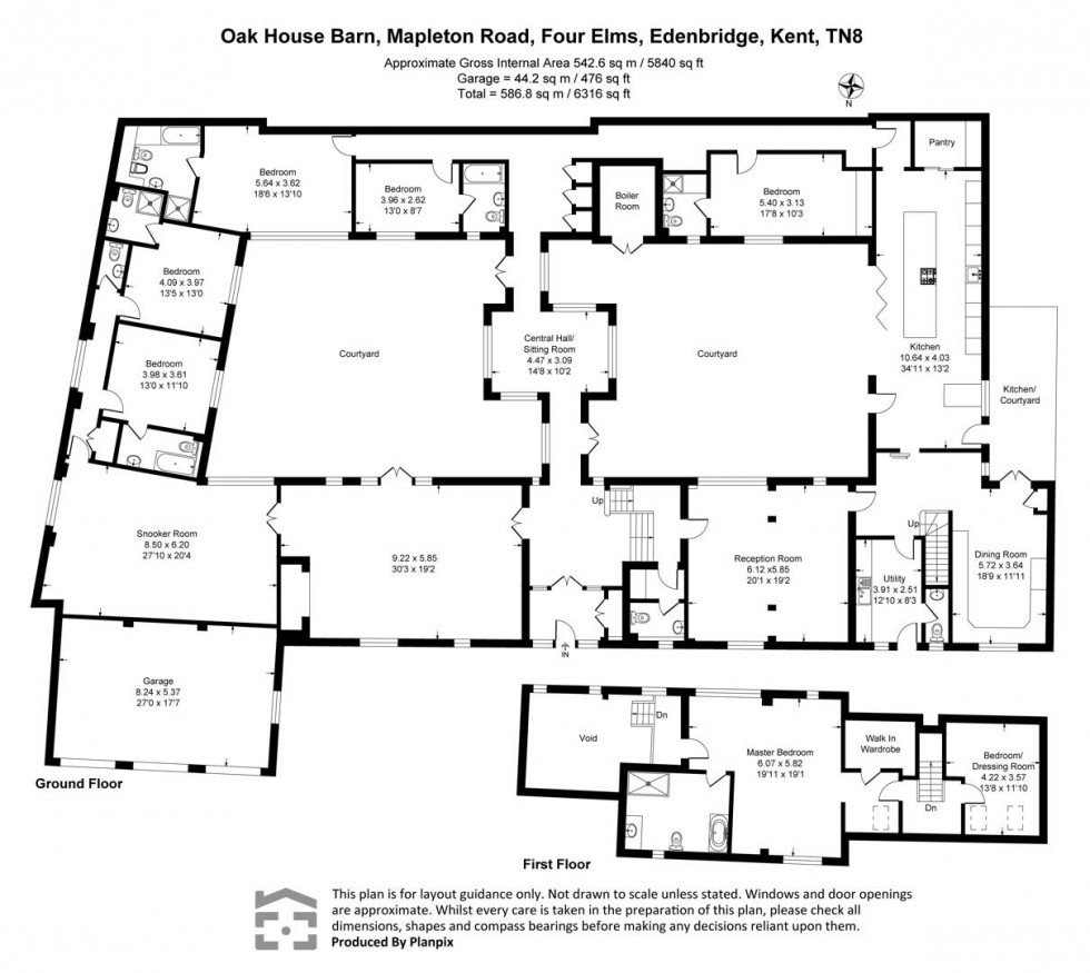 Floorplan for Mapleton Road, Four Elms
