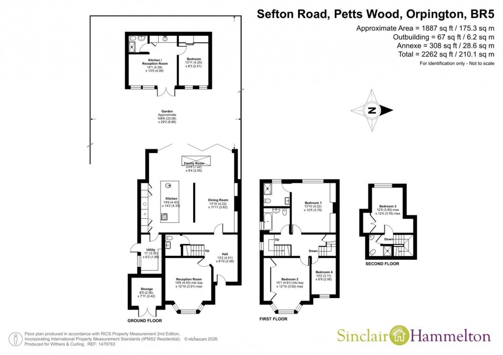 Floorplan for Sefton Road, Petts Wood, Orpington