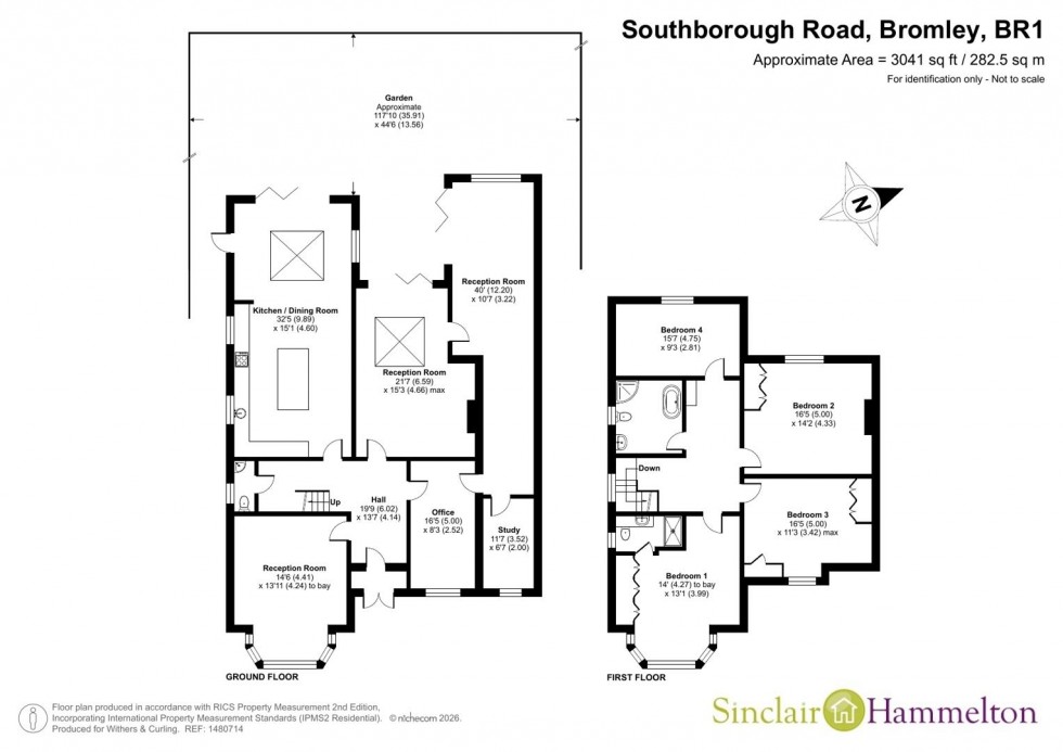 Floorplan for Southborough Road, Bromley