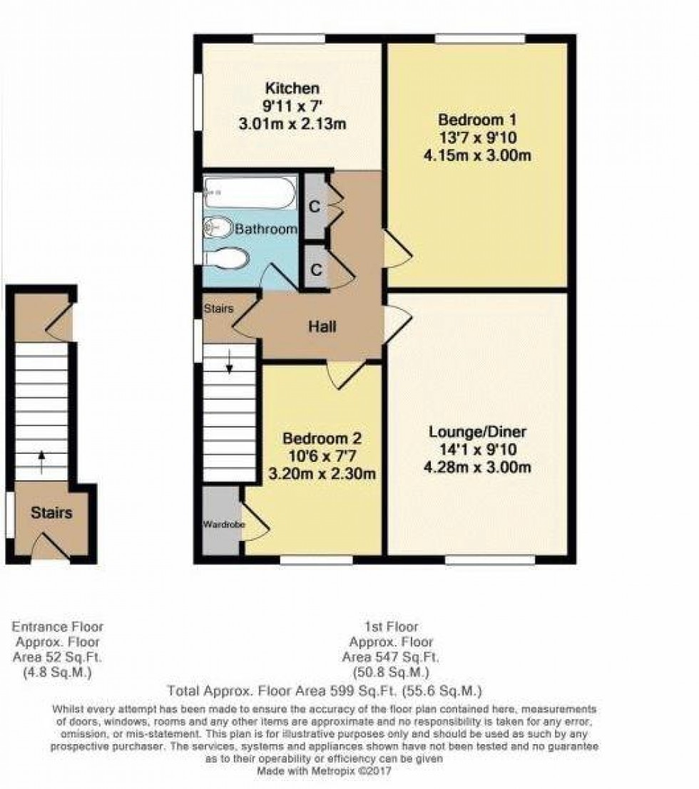 Floorplan for Wellbrook Road, Orpington