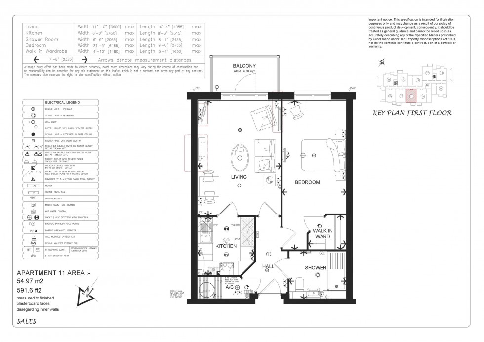 Floorplan for Church Lane, Oxted