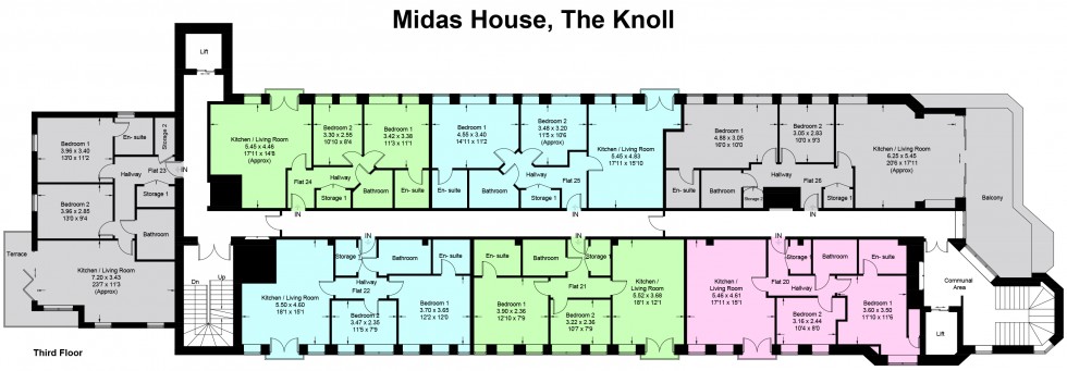 Floorplan for Knoll Rise, Orpington