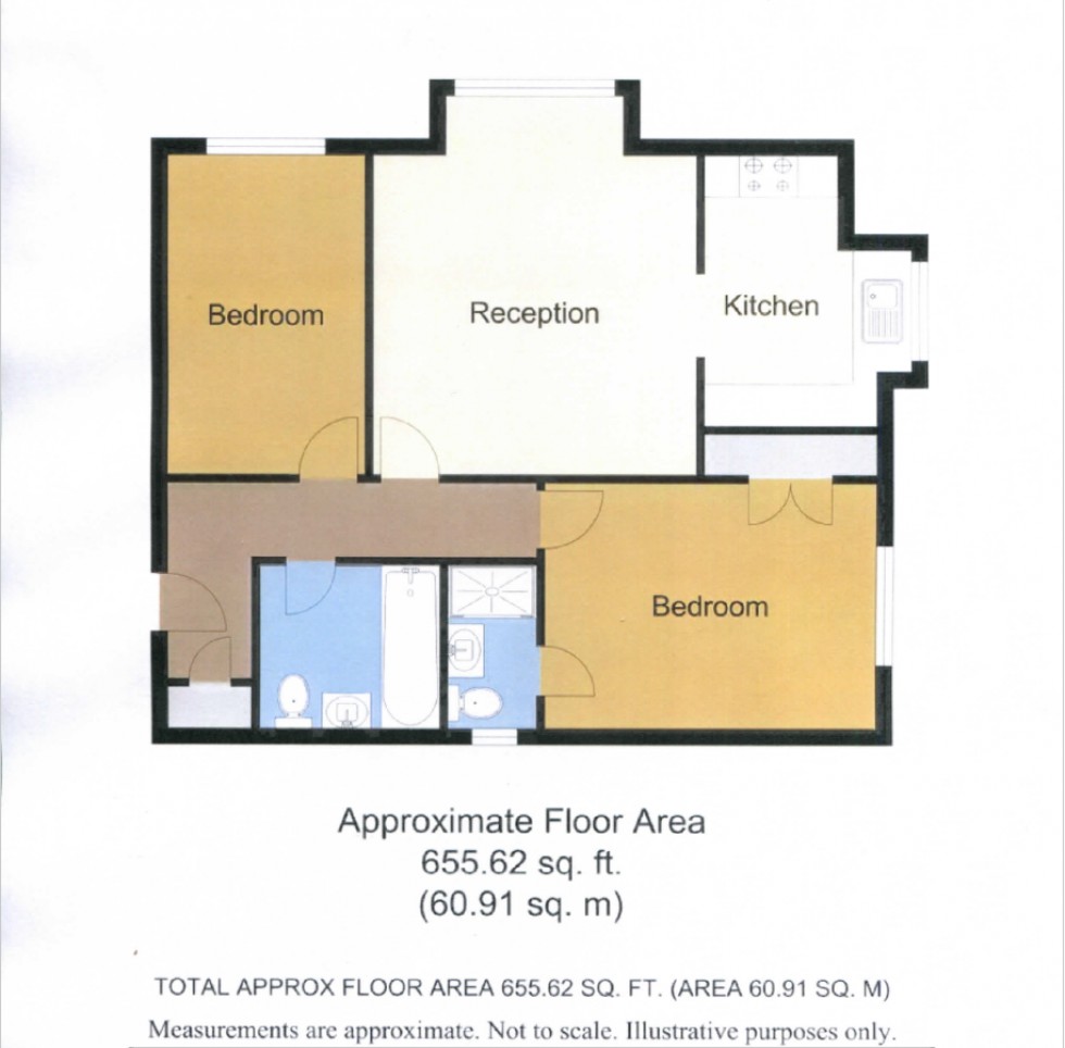 Floorplan for Eversleigh Road, New Barnet