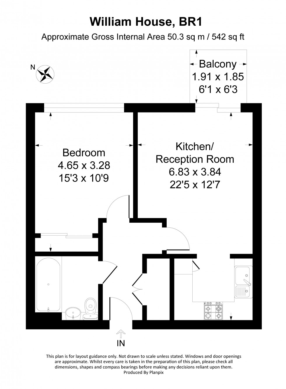 Floorplan for Ringers Road, Bromley