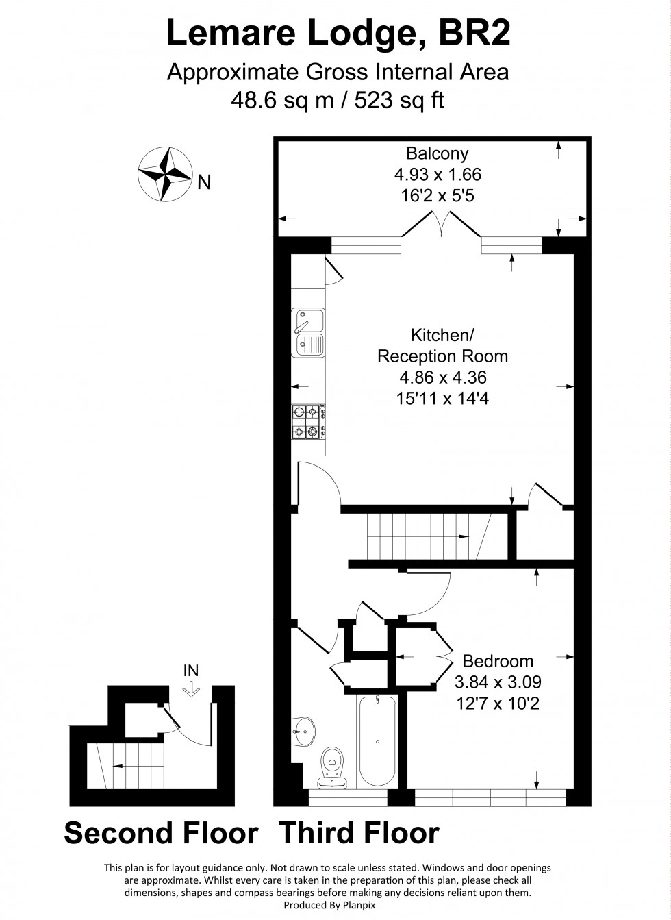 Floorplan for Fair Acres, Bromley