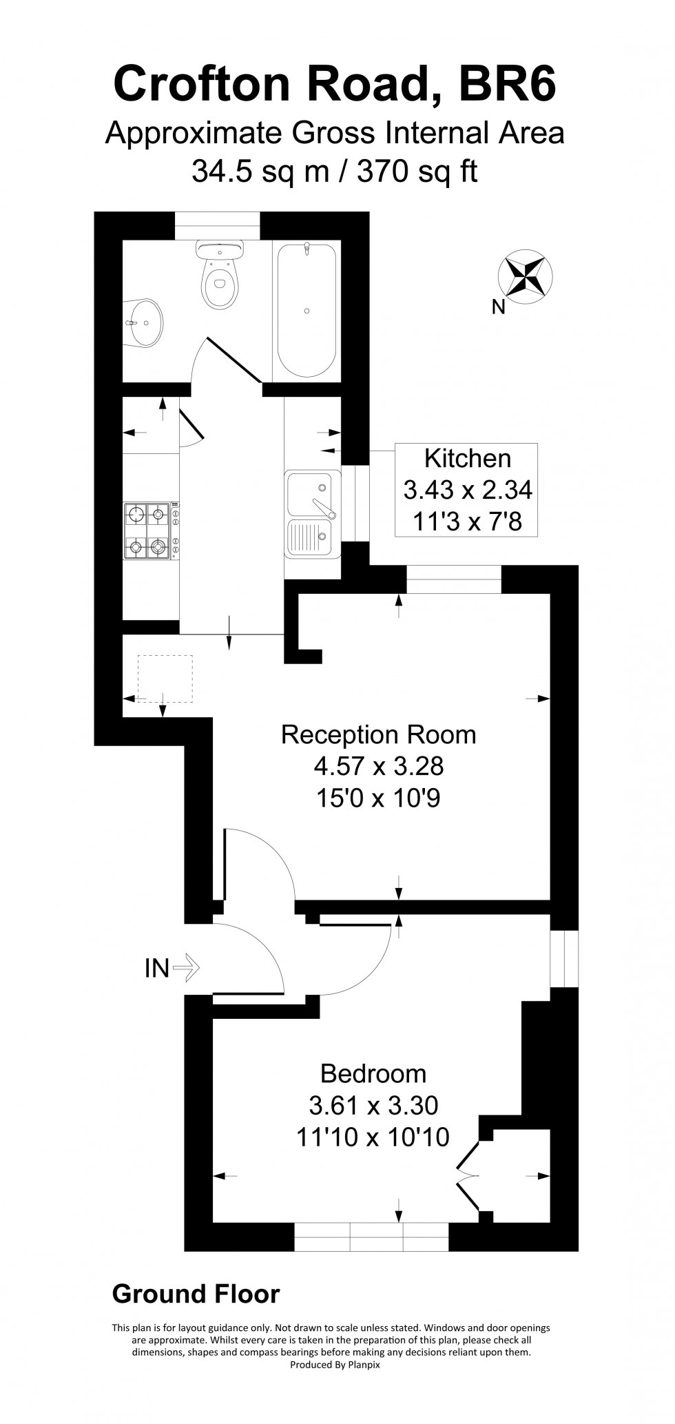 Floorplan for Crofton Road, Orpington