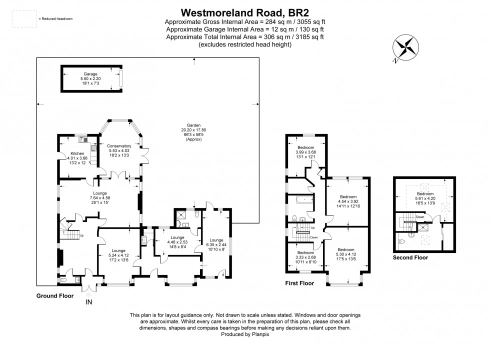 Floorplan for Westmoreland Road, Bromley